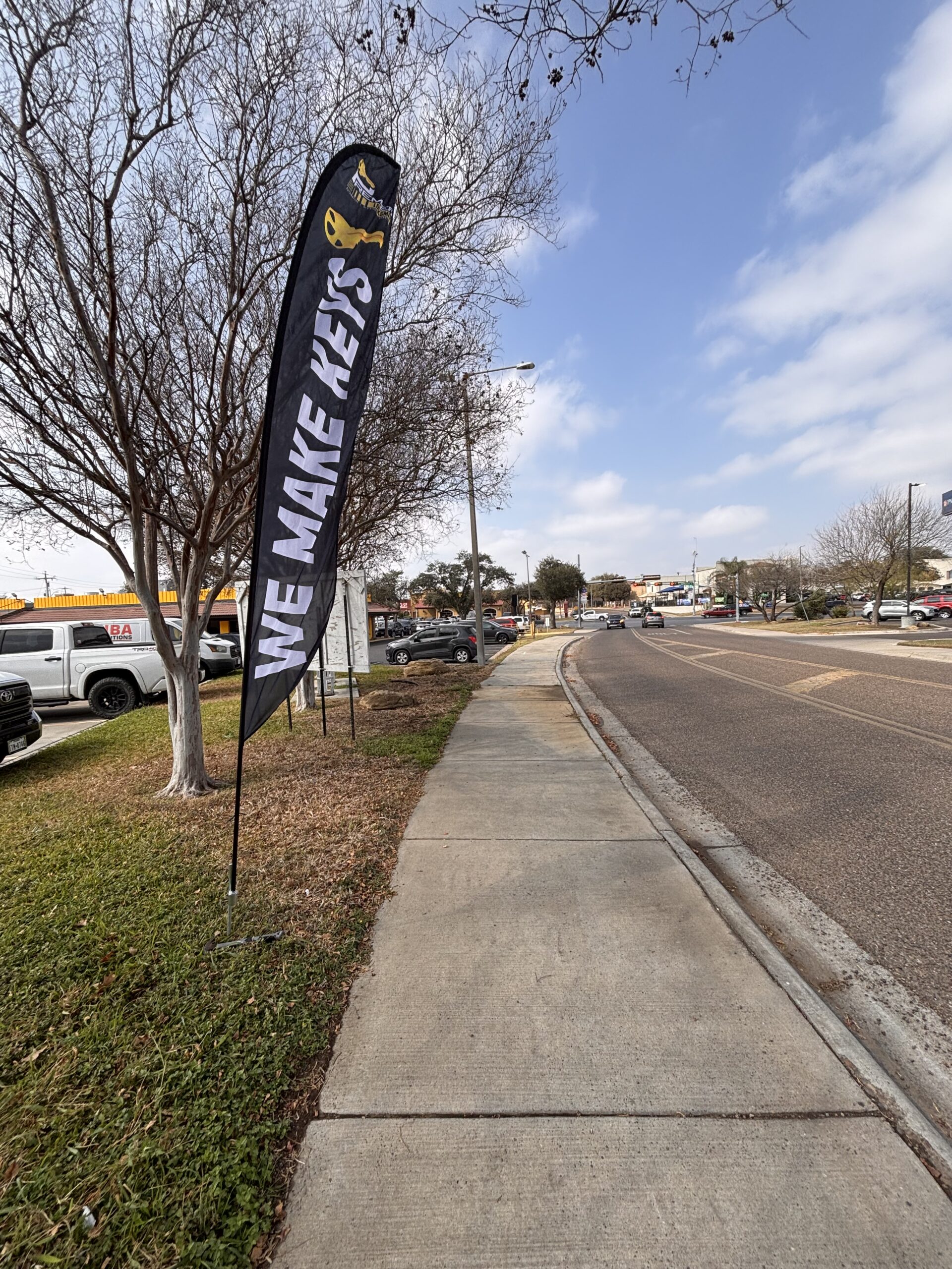 Front entrance of Premier Locksmith in Montego Plaza