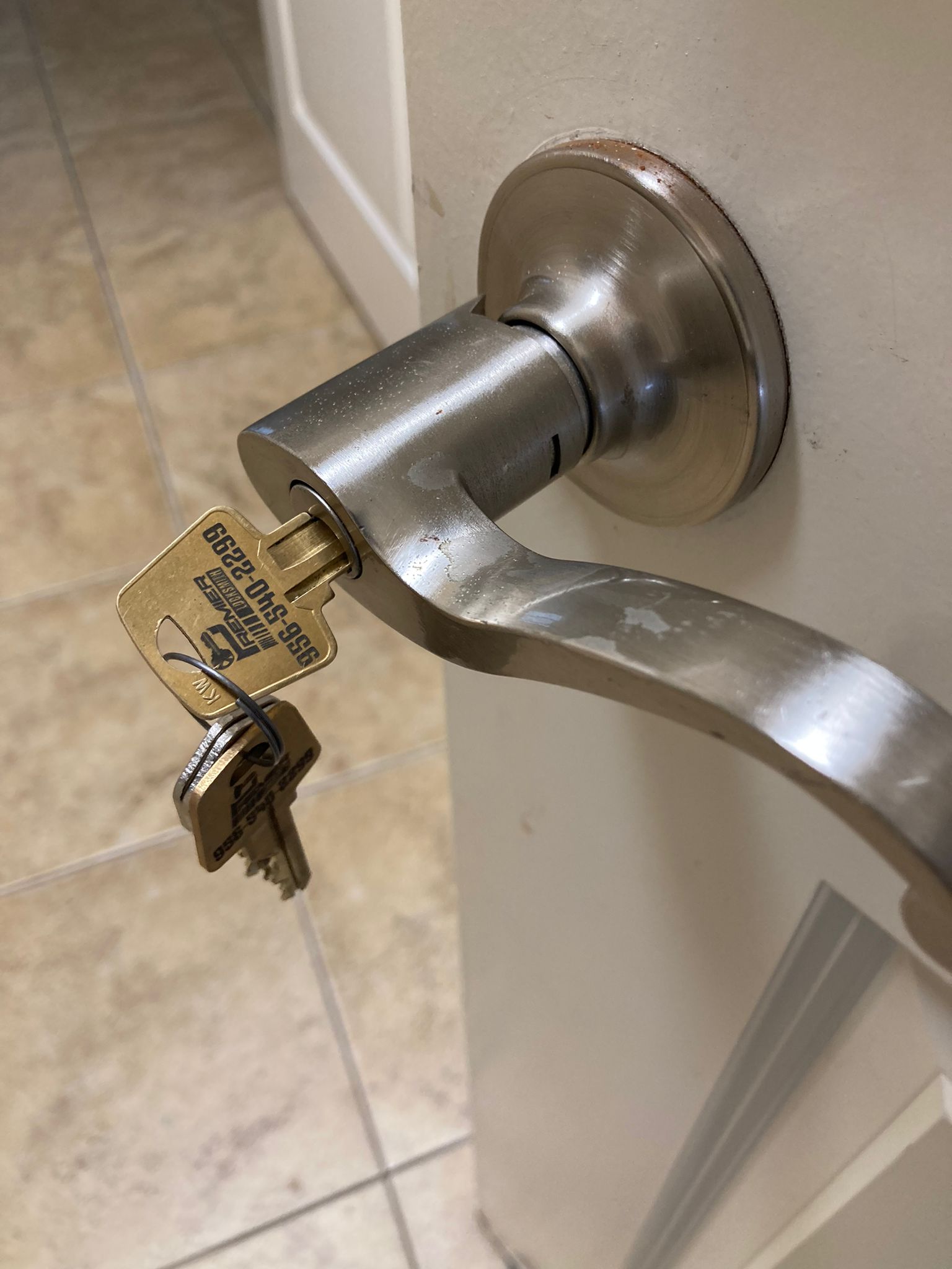 Residential locksmith service