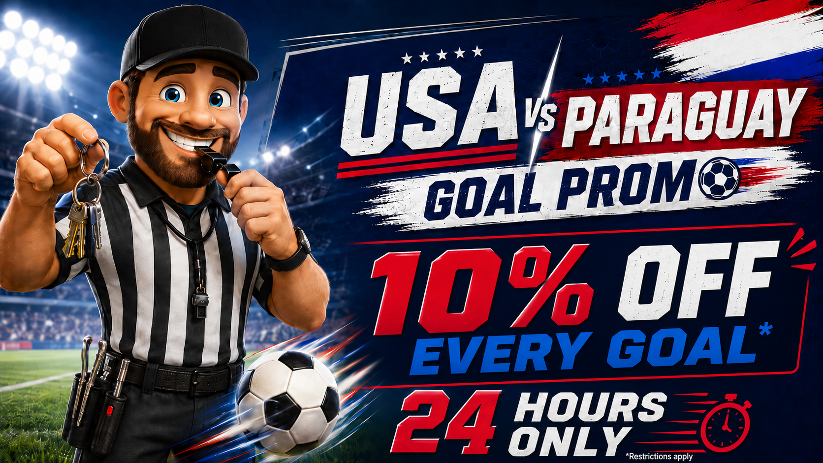 USA vs Paraguay Promo